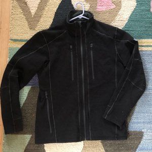 Kuhl Men's zip up Fleece Black size Large